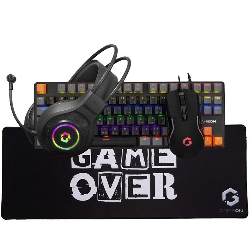 i7 Gaming PC, i7-14700F, RTX 5060 Ti 16GB, Windows 11 Pro with GAMEON Gaming Monitor and 4in1 Gaming Kit i7 Gaming PC, i7-14700F, RTX 5060 Ti 16GB, Windows 11 Pro with GAMEON Gaming Monitor and 4in1 Gaming Kit